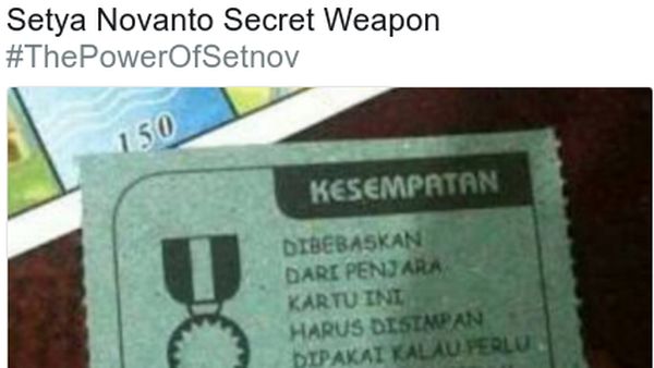 Netizen Masih Ramaikan Meme #thepowerofsetnov