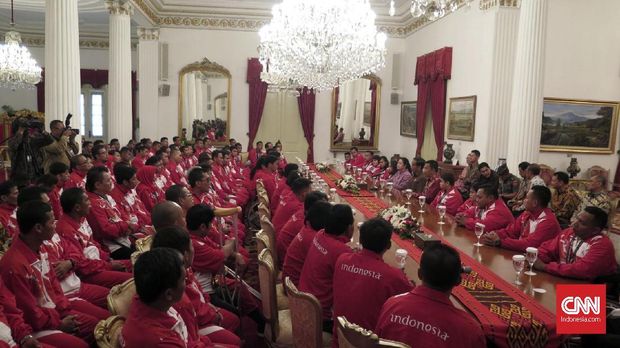 Para atlet ASEAN Paragames 2017 menagih janji bonus dan jadi PNS. (