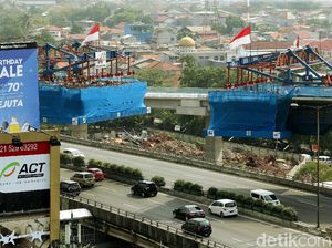 Foto: Tol Becakayu Kalimalang Segera Tersambung Dengan Kebon Nanas