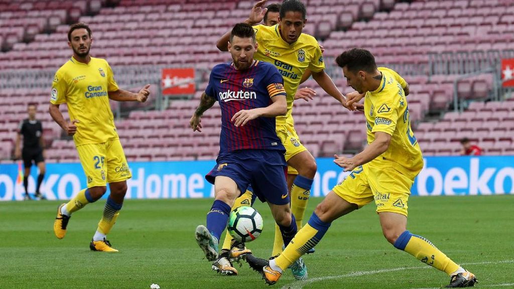 Camp Nou yang Sunyi Jadi Saksi Kemenangan Barcelona Camp Nou yang Sunyi Jadi Saksi Kemenangan Barcelona