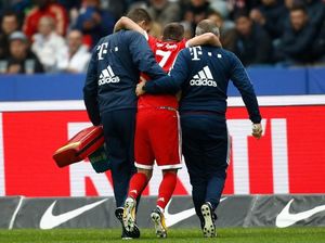 Cedera Lutut, Ribery Terancam Absen Tiga Bulan