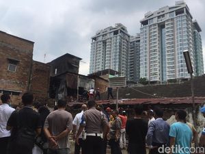Sejumlah Rumah di Medan Terbakar
