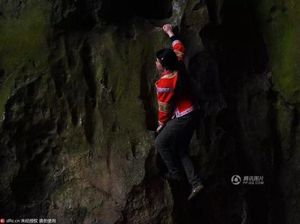 Hebat! Bisa Daki Tebing Tanpa Alat, Wanita Ini Dijuluki Spiderwoman Hebat! Bisa Daki Tebing Tanpa Alat, Wanita Ini Dijuluki Spiderwoman