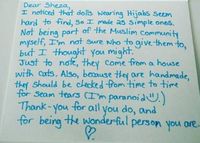 Viral, Muslimah Kanada Dihadiahi 25 Boneka Berhijab oleh Orang Misterius