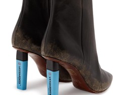 Unik, Sepatu dengan Hak dari Stabilo Dijual Seharga Rp 22 Juta