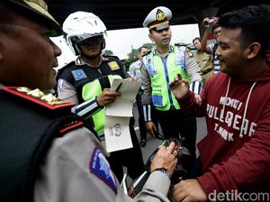 Razia Gabungan Kendaaran Telat Bayar Pajak