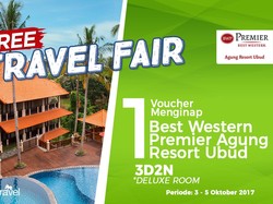 Free Travel Fair: Menginap Gratis di Best Western Premier Agung Resort Ubud