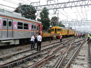 KRL Anjlok Diduga Karena Persinyalan, PT KCI Koordinasi ke Ditjen KA