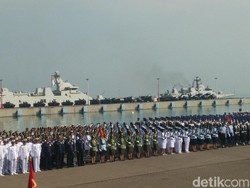 Melihat Geladi Bersih HUT TNI Ke-72 di Dermaga Cilegon