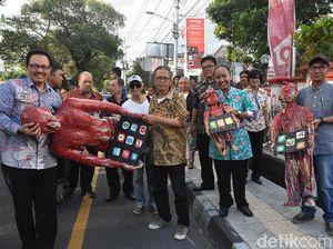 Ada Display 54 Karya Seni Patung di Kawasan Kotabaru Yogyakarta
