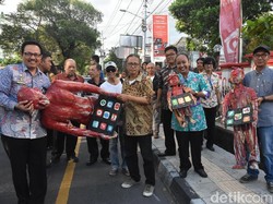 Ada Display 54 Karya Seni Patung di Kawasan Kotabaru Yogyakarta