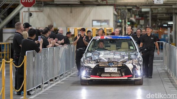 Foto: Mobil Toyota Terakhir dari Benua Kanguru