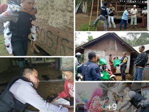 Kapolsek Cireunghas Sukabumi Apresiasi Aksi Sosial Brigadir Dikri Kapolsek Cireunghas Sukabumi Apresiasi Aksi Sosial Brigadir Dikri