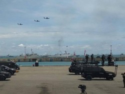 Melihat Lagi Perayaan HUT ke-72 TNI