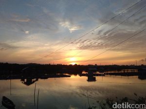 Sunset Romantis di Waduk Pusong Aceh Sunset Romantis di Waduk Pusong Aceh