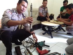 Polisi Temukan Sabu di Pabrik Senjata Ilegal Lhokseumawe