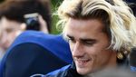Aksi Griezmann di Sesi Latihan Timnas Prancis