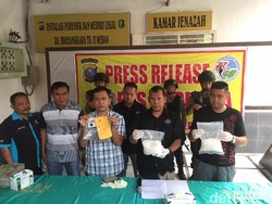 Polisi Tembak Mati Bandar Bersenpi di Medan, 2 Kg Sabu Disita