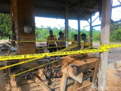 Polisi Sita 11 Kubik Kayu Ilegal di Aceh