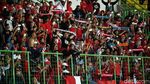 Aksi Pendukung Setia Garuda Muda