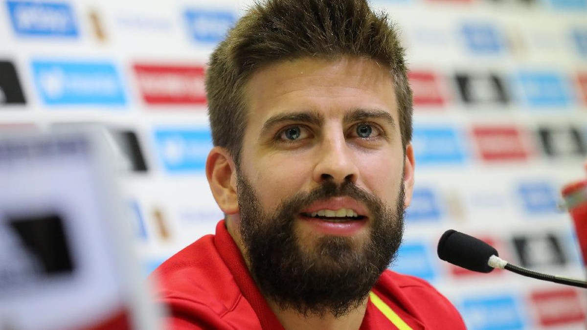 Gerard Pique dikenal tak pernah takut menyuarakan pendapatnya soal referendum Catalunya (Foto: Sergio Perez/Reuters)