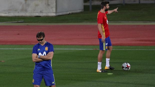Julen Lopetegui tengah fokus menangani timnas Spanyol di Piala Dunia 2018.