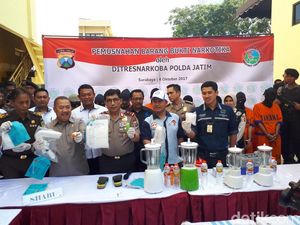 Kapolda dan Kajati Jatim Kaget Tahu Narkoba Disembunyikan di Miss V