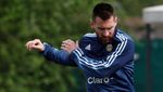 Melihat Latihan Timnas Argentina Jelang Laga Krusial Lawan Peru