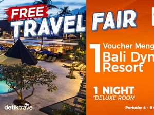 Free Travel Fair: Tidur Gratis di Bali Dynasty Resort