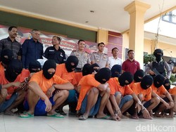 2 Pekan, 33 Pelaku Kejahatan di Mojokerto Diringkus
