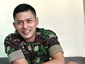 Foto: Ini Kopda Anto, Anggota TNI AU yang Viral karena Mirip AHY