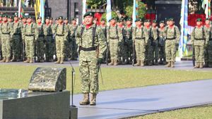 Markas Kostrad Peringati HUT Ke-72 TNI