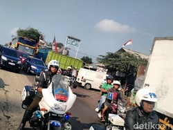 Berangkat HUT ke-72 TNI di Merak, Jokowi Terjebak Macet