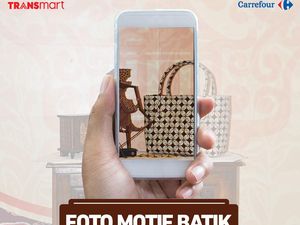 Ada Kontes Foto Motif Batik di Pasar Kaget Transmart Carrefour