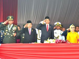 Pesan Jokowi dan Janji Kesetiaan Panglima TNI