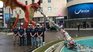 Naga Merah Penyembur Sampah di Konferensi Laut Eropa