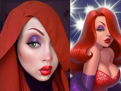Hijaber Ini Bikin Makeup Cosplay Keren