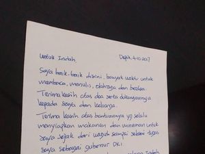 Momen Haru Saat Staf Balai Kota Terima Surat Balasan dari Ahok