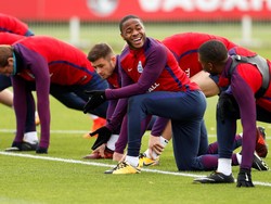 Ditunggu, Sterling Bersinar di Timnas Inggris