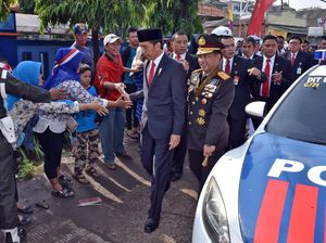 Survei SMRC: 61% Rakyat Puas Kinerja Jokowi Jelang Tahun Ke-3