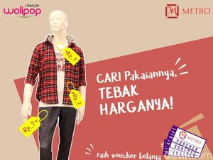 Bisa Menang Voucher Belanja Rp 500 Ribu Cuma dengan Tebak Harga Baju Ini Bisa Menang Voucher Belanja Rp 500 Ribu Cuma dengan Tebak Harga Baju Ini