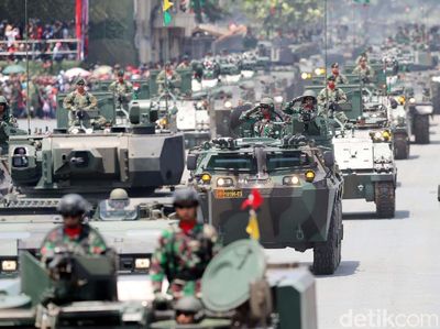 Canggih! TNI Pamer Alutsista di Hadapan Jokowi
