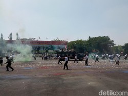 Drama Pertempuran Melawan Sekutu Warnai HUT ke-72 TNI