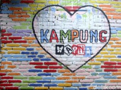 Keceriaan Anak-Anak di Kampung Warna Bobotsari Purbalingga