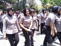 Ini Dia Para Polwan Cantik yang Akan Bertugas di Pernikahan Kahiyang