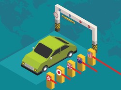 Sekarang Parkir di Bahu Jalanan Jakarta Bisa dari Ponsel