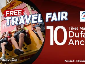 Free Travel Fair: Tiket Masuk Dufan Gratis