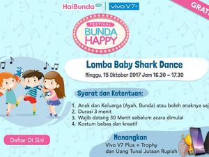 Menangkan Baby Shark Dance Challenge Berhadiah Jutaan Rupiah Menangkan Baby Shark Dance Challenge Berhadiah Jutaan Rupiah