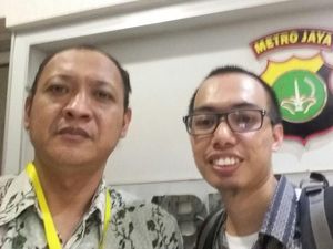 Diperiksa, Staf Jonru Ditanya Polisi soal Yayasan Diperiksa, Staf Jonru Ditanya Polisi soal Yayasan