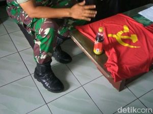 Ke Bengkel Pakai Kaos Palu Arit, Pemuda di Wonosobo Ini Diciduk TNI